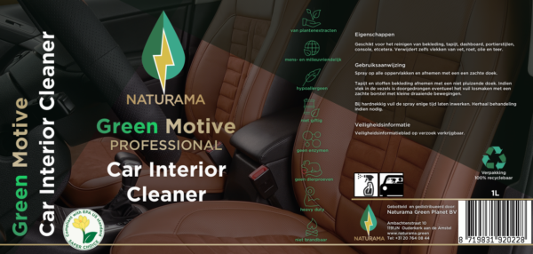 Green Motive Car Interior Cleaner