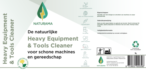 Heavy Equipment & Tools Cleaner