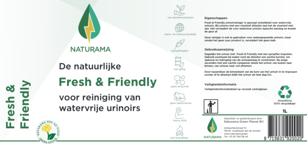 Fresh & Friendly Urinal Cleaner