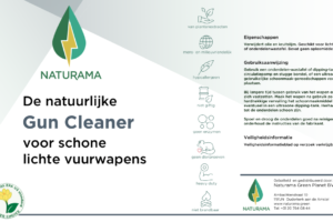 Label Gu n Cleaner Wapen reiniger
